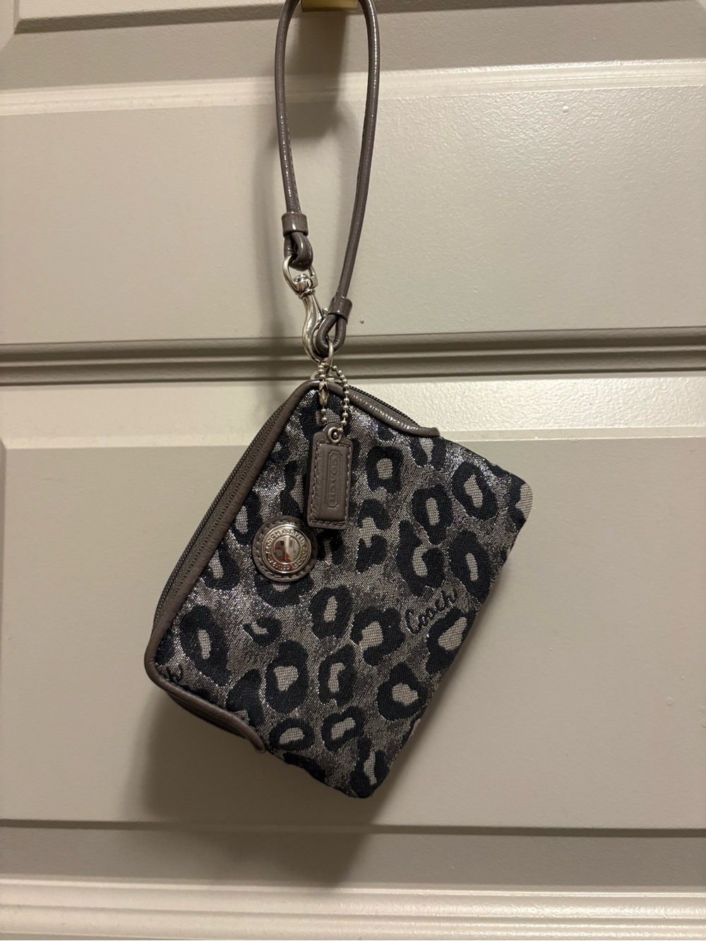 Coach Y2K Ocelot Wristlet/Wallet